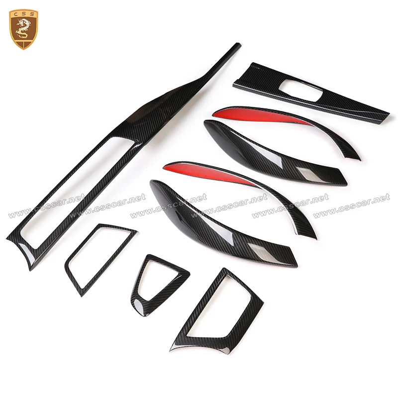 Carbon Fiber Interior Dashboard Trim For BMW 3 Series 2013-2016/BMW 4 Series 2014-up/BMW 3GT 2013-up Auto accessories