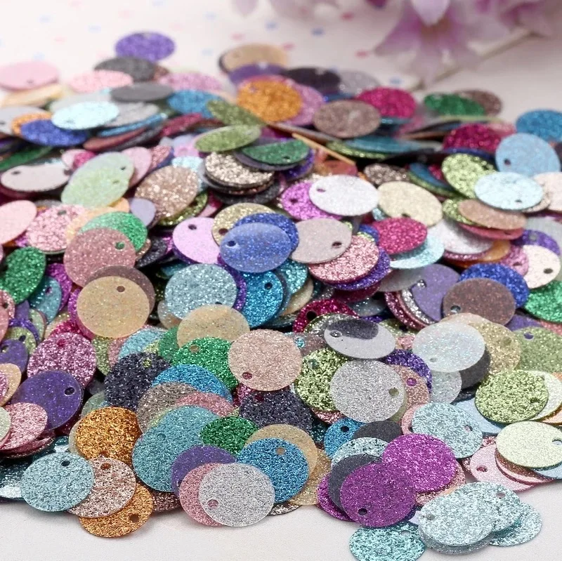 10g/lot Sequins 10mm Flash Powder PVC Glitter Sequin Paillettes Sewing Craft DIY Accessories for Garment Lentejuelas Para Coser