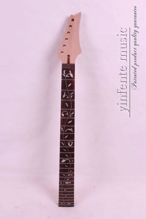 

New High Quality Unfinished electric guitar neck Solid wood Body & fingerboard