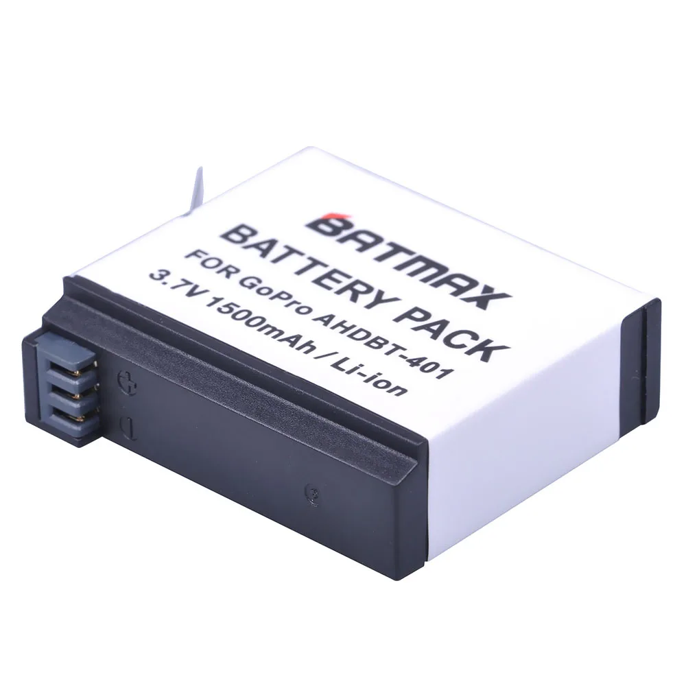 3 قطعة/الوحدة جديد 1500mAh AHDBT-401 AHDBT 401 402 استبدال بطاريات ل GoPro الذهاب برو GoPro4 HD بطل 4 Hero4 الأسود الفضة الطبعة