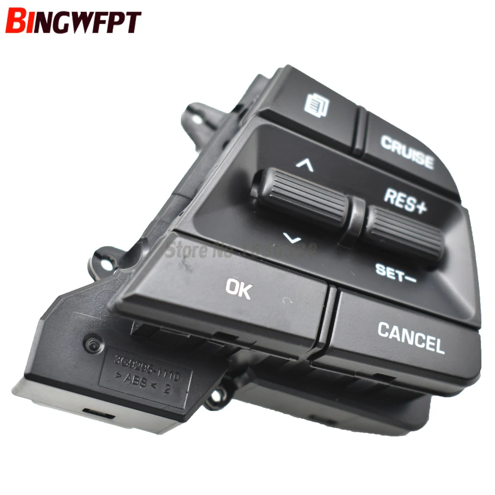 Cruise Control Multi-function Steering Wheel Buttons Switche For Hyundai Movable Collar Solaris 1.6L  2016-2019