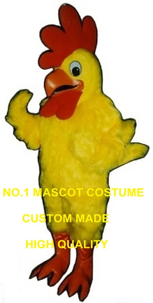 

Rhode Island Yellow mascot costume adult size new custom yellow rooster chicken theme anime cosplay costumes carnival fancy 2769