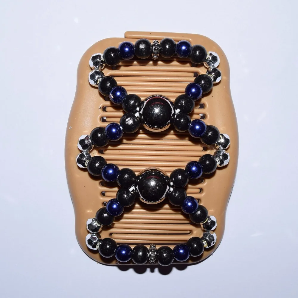 black&blue pearl energic  style beautiful Magic butterfly new high quality Comb 20 pcs/lot