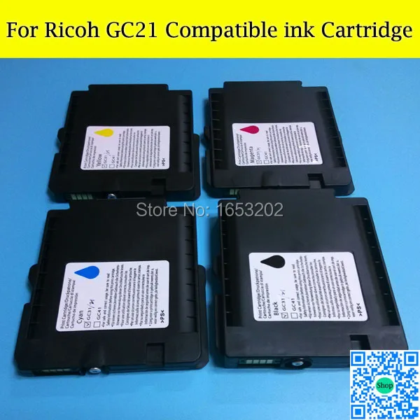 

1 Set Refill Full Pigment Ink Cartridge For Ricoh GC21 For Ricoh GX5050N/GX3050SFN/GX3050N/GX3000SFN/GX2050N Printer