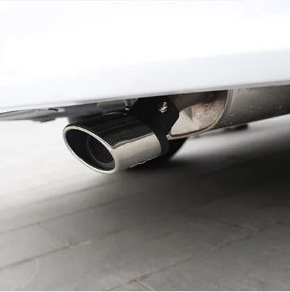 Car Exhaust Pipe Rear Tail Pipes car styling For FIAT 500 Coroma Panda Idea Freemont Cross Uno Palio Tipo EVO