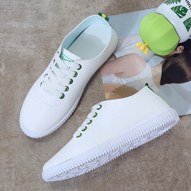 Women Shoes Summer 2020 Spring Women White Casual Shoes Breathable Flats Fashion Breathable Women Sneakers