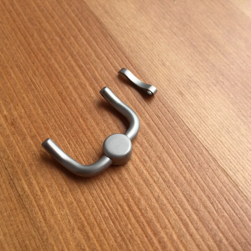 BR Matte Watch Buckle, Fecho para Bell Ross, 18mm, Titanium Color, Watch Band, Strap