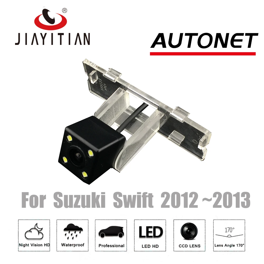 

JiaYiTian rear camera For Suzuki Swift 2012 2013 4LEDS CCD/Night Vision/Backup Camera/Reverse Camera