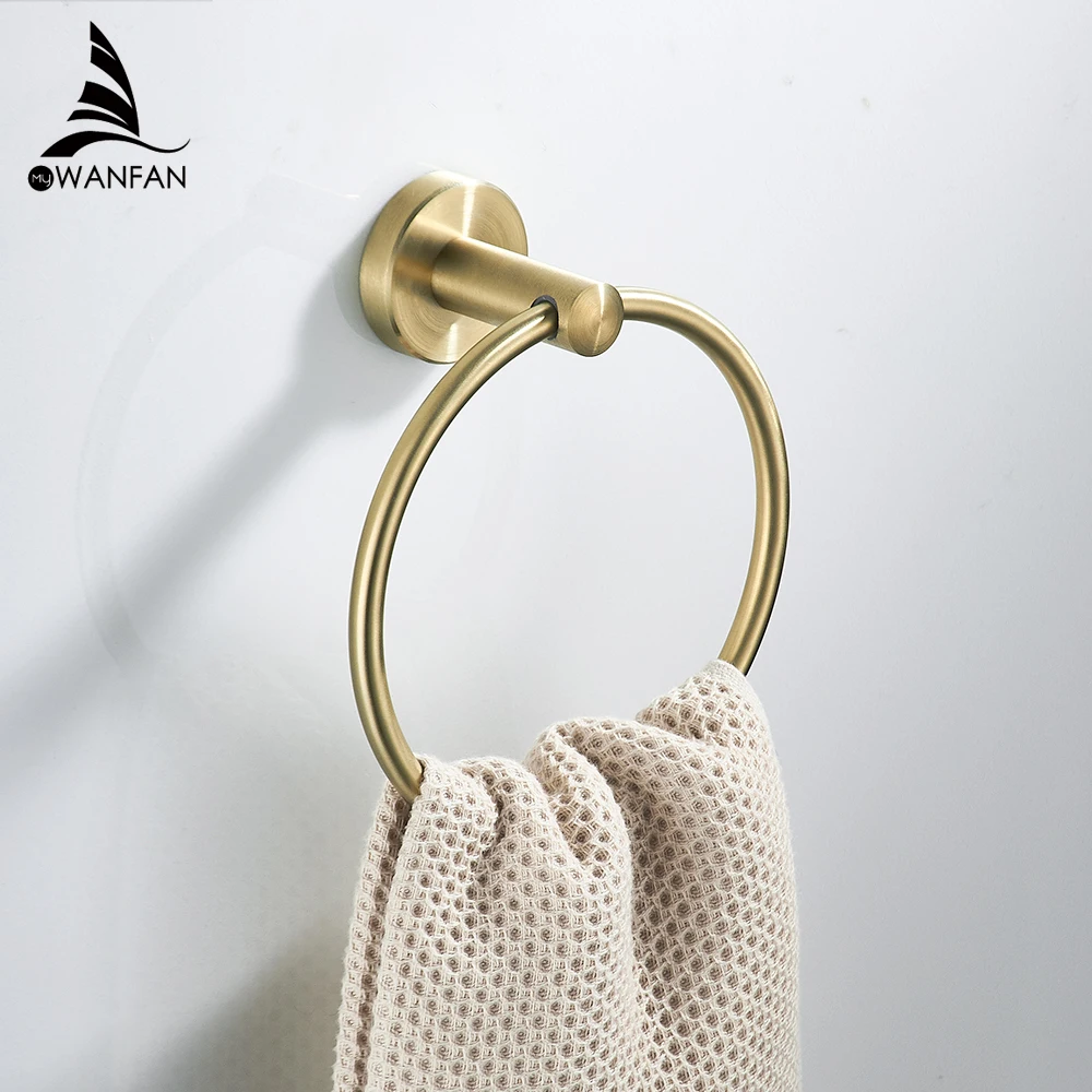 Bathroom Accessories Bath Hardware Set Golden Color Swan Toilet Paper Holder Towel Rack Tissue Holder Roll Paper Holder 667700