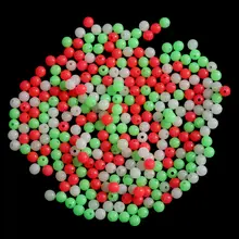 100 Glow Fishing Beads with 3 Colors #2