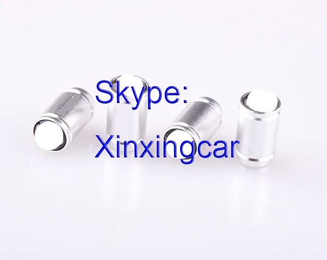 

FREE SHIPPING 4pcs/Lot Silver Car Wheel Valve Caps Tyre Stem Air Caps for M3 M5 X1 X3 X5 X6 E36 E39 E46 E30 E60 E92 E93