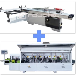 Automatic edge banding machine for wood Panel/ pvc edge bander/ mdf edge banding machine price