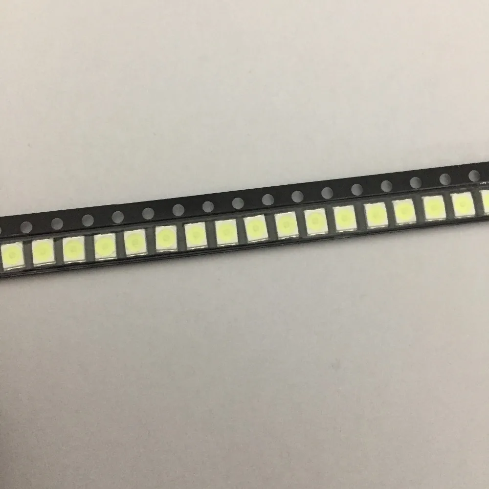 200pcs LED Backlight 1210 3528 2835 3V 1W 92l LM Cool white For LCD LED TV