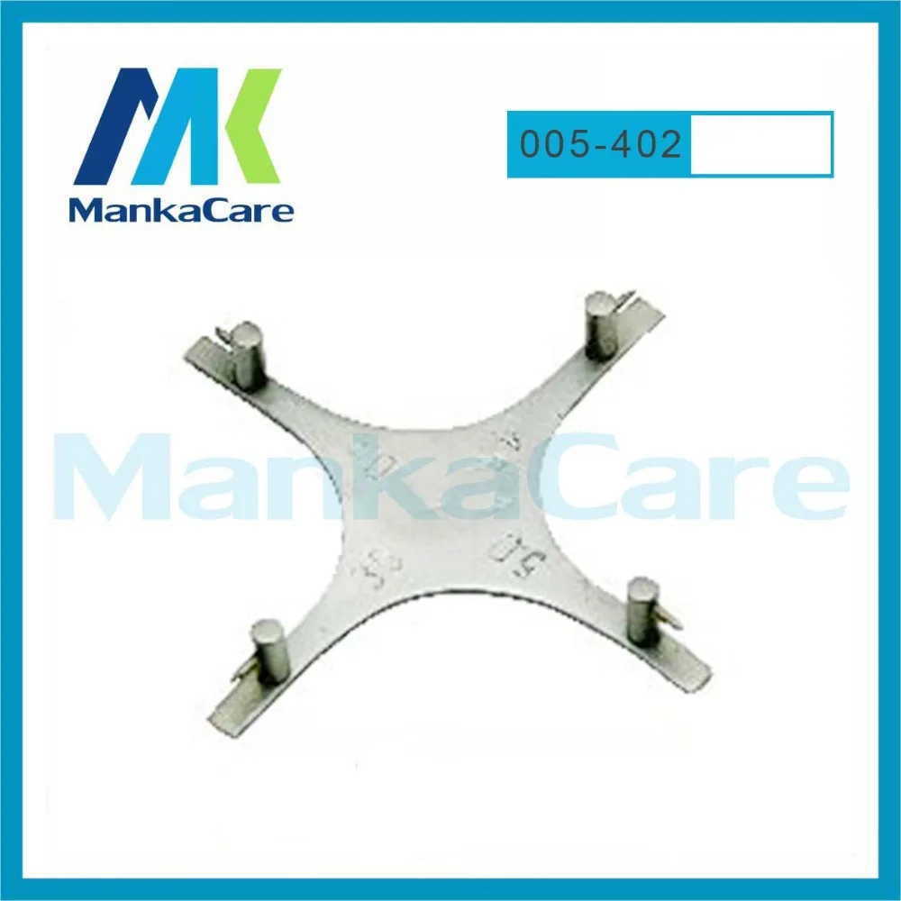 MKTF5402-Dental orthodontic crossed bracket positioning gauge