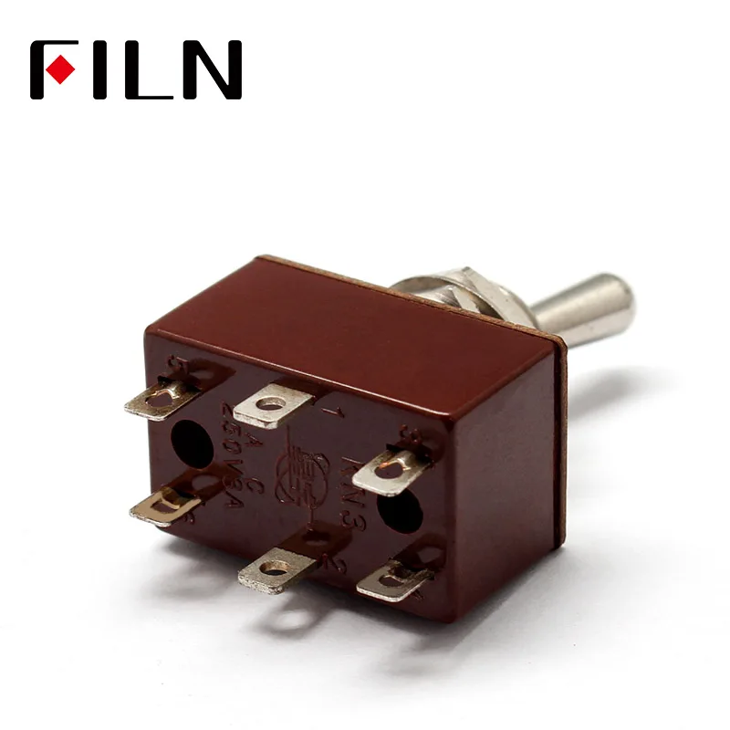 Button switch 2 Position zweireihig 3A 220 V Kippschalter