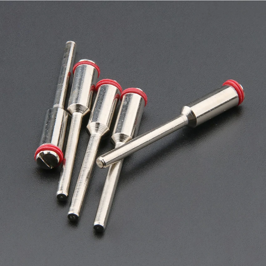 5 pçs/set 2.35mm 3mm 3.2mm haste para serra roda de disco, lâminas de corte de conexão haste disco de lixa roda universal