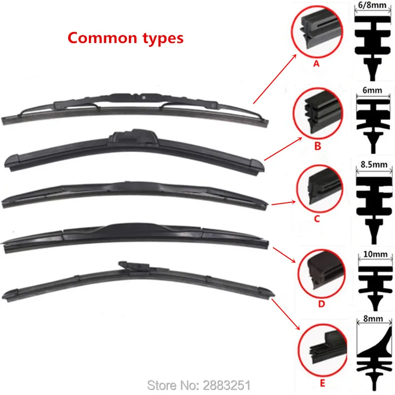 1 pz auto tergicristallo inserto striscia di gomma ricarica per BUICK ENCORE LACROSSE EXCELLE ENVISION accessori