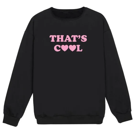 

Sugarbaby That's Cool Sweatshirt Jumper Womens Ladies Fun Tumblr Hipster Swag Fashion Grunge Goth Top Cute Harajuku Sassy Tops