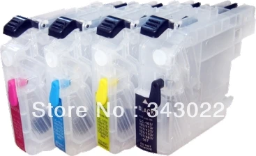 Refill inkjet cartridge LC113M/LC113C/LC113Y/LC113BK/LC115M/LC115C/LC115Y/LC117BK for BROTHER DCP-J4210N/MFC-J4510N/MFC-J4910CDW