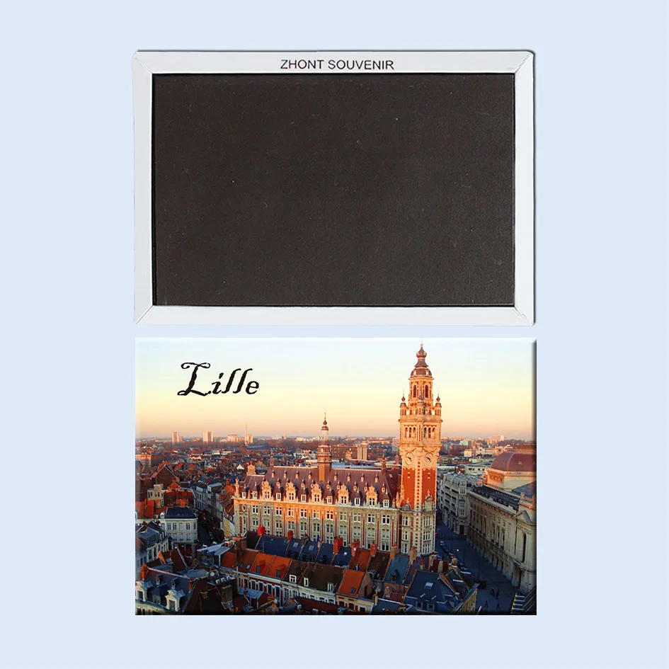 Grand' place, Lille city centre Fridge Magnets 21726 holiday destination Souvenirs