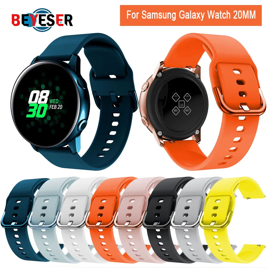 Horloge Bands Voor Samsung Galaxy Horloge 3 41Mm Actieve 2 40Mm 44Mm Strap Classic S2 Gear S2 sport 20Mm Quick Release Horloge Band Riem