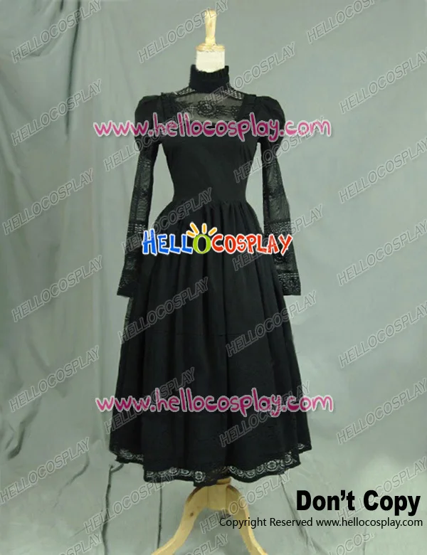 Edwardian 1920's Style Retro Dress Ball Gown Reenactment Stage Lolita Dress Costume H008