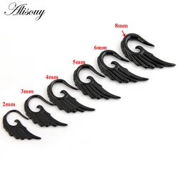 Alisouy Acrylic Ear Plugs Tunnels Ear Spiral Piercing Taper Stretcher Expander Ear Plugs Tunnels Piercing Jewelry