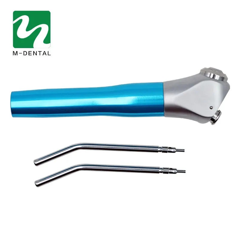 1 zestaw Dental woda powietrze Spray Triple 3 Way strzykawka rękojeść + 2 rozpylacze rury do laboratorium dentystyczne niebieski/zielony dostępne