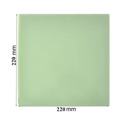 220x220x3mm Polypropyiene Build Plates for 3D Printers MK2/MK2A/MK3, Anet A8, A6, Prusa i3 , Wanahao ,Creality