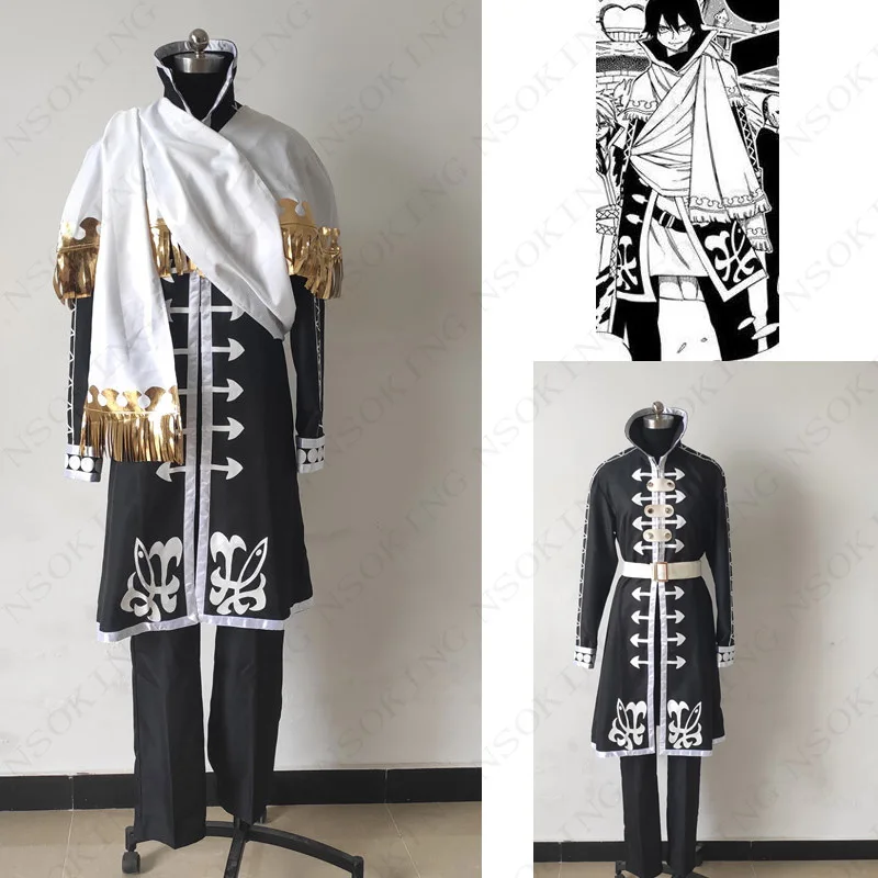 Anime Zeref Dragneel Halloween Cosplay Costume Custom Made