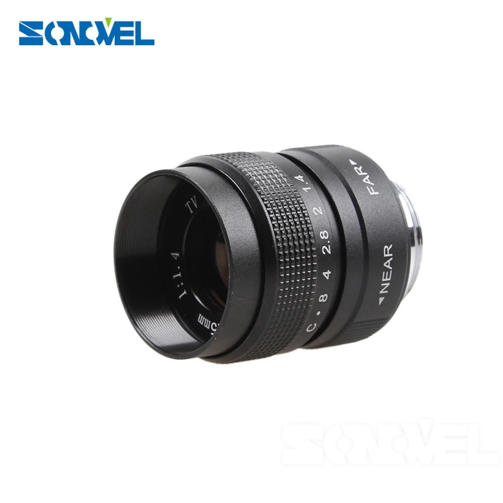 2 in1 Fujian CCTV Lens 35mm f1.7 Lens/ 50mm f1.4 Lens Mount Ring Kit Monitor lenses for Nikon 1 AW1 S2 J4 J3 J2 J1 V3 V2 V1