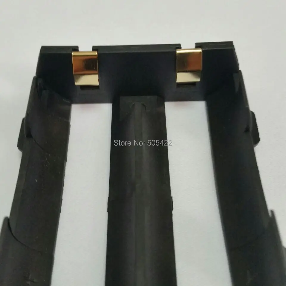 wholesale 200PCS/LOT High Quality 2 slot 26650 Battery Holder SMT SMD Battery Holder