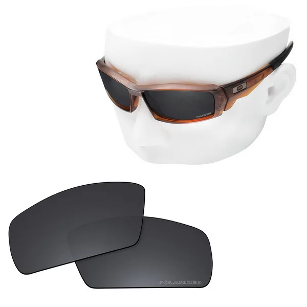 OOWLIT Anti-Scratch Replacement Lenses for-Oakley Canteen 2006 Etched Polarized Sunglasses