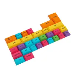 Cherry MXメカニカルキーボード用の白色光反射キーキャップ,30キー,白,dsaプロファイル,bt,cmyk rgb,変更済み