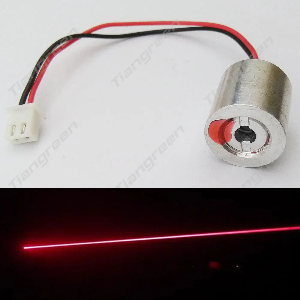 650nm 100mW Red Laser Module Dot(not focus) DIY Laser Lighting Lab accessory DC2.5V (Constant current)