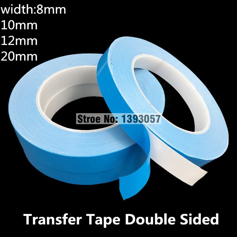 1pcs  8-20mmx25mx0.2mm high quality Transfer Tape Double Sided Thermal Conductive Adhesive tape for Chip PCB LED Heatsink