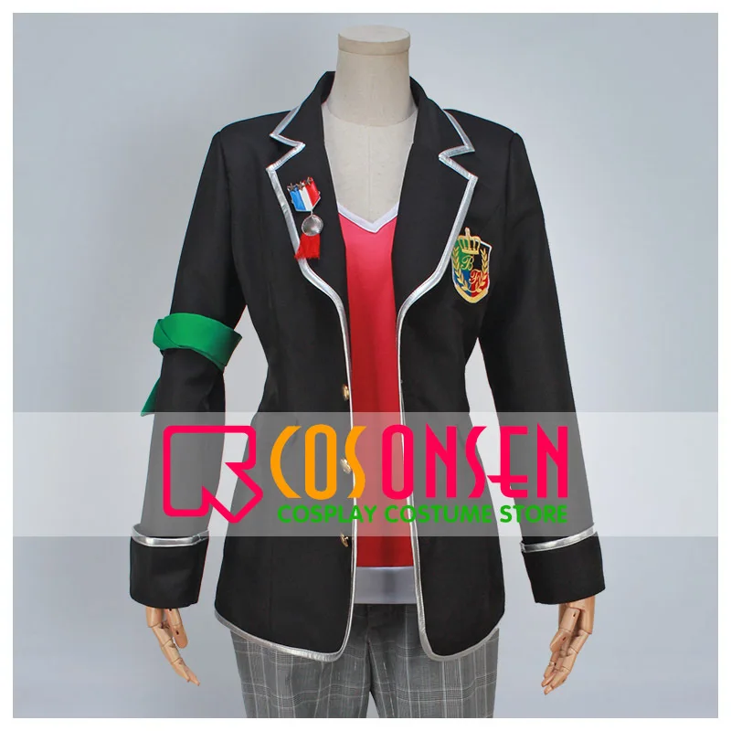 

COSPLAYONSEN Boy Friend BETA Hyuga Minato Cosplay Costume Uniform All Sizes Custom Made