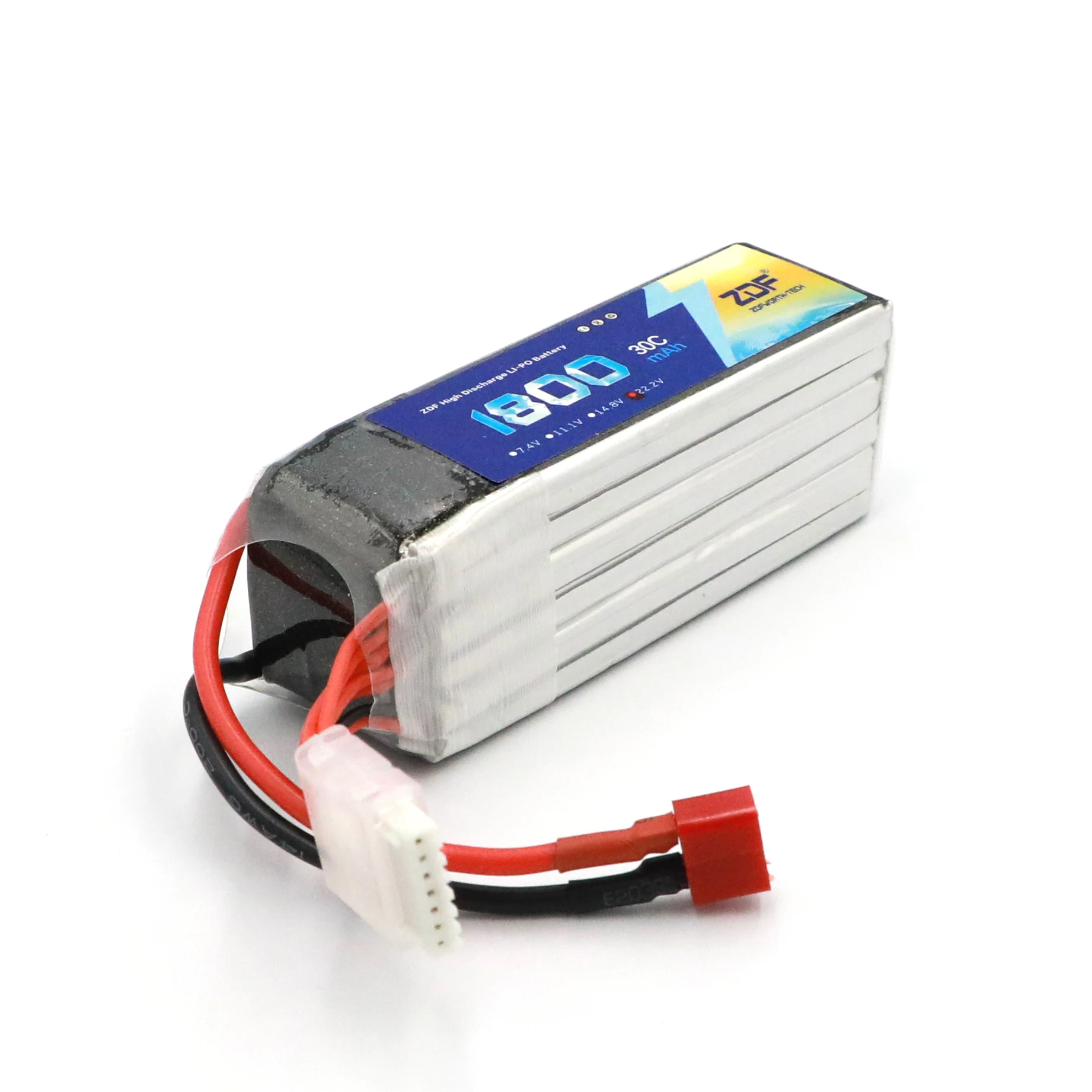 ZDF 22.2V 6 S 1800mAH 30C 60C 6 S Lipo li-po Lipoly batteria per RC Hobby Qudcopter Car Boat Airplane