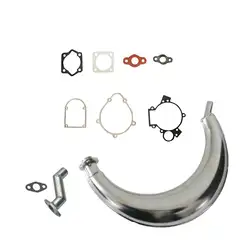 Muffler Exhaust&Intake Manifold&Gasket Kit Fits 66/80cc Engine Motorized Bicycle