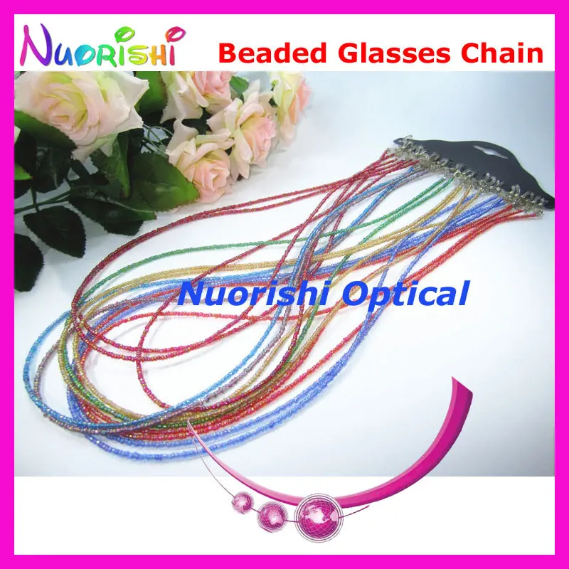 Beaded Sunglasses Eyeglass Glasses Eyewear Chain Cord String Lanyard free shipping L800