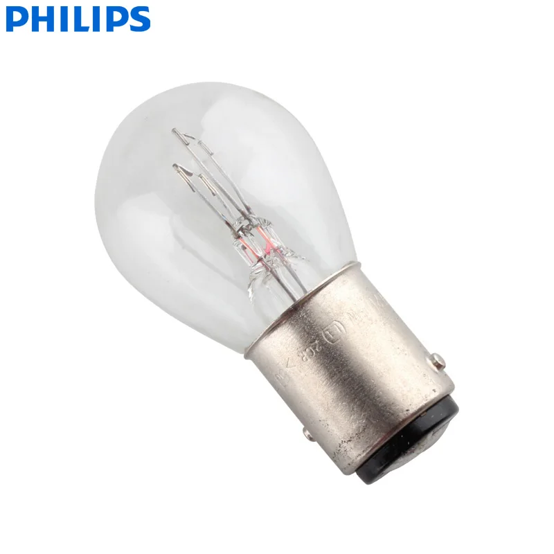 Philips Vision P21/5W S25 12499CP BAY15d Standard Original Turan Signal Lamps Indicator Light Stop Light Wholesale 10pcs