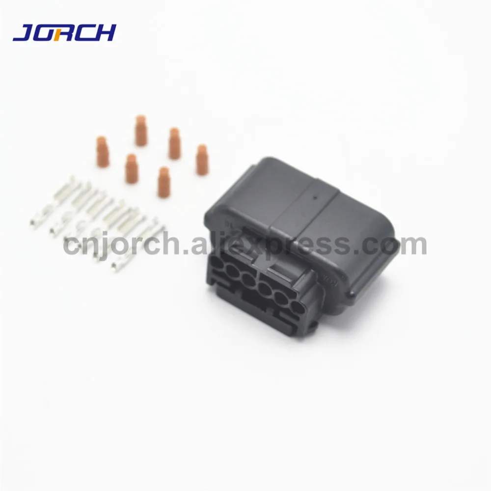 2sets 6pin Kum Modern kia IX35 move line eight yue lang ruina after reversing radar sensor plug connector HP286-06021