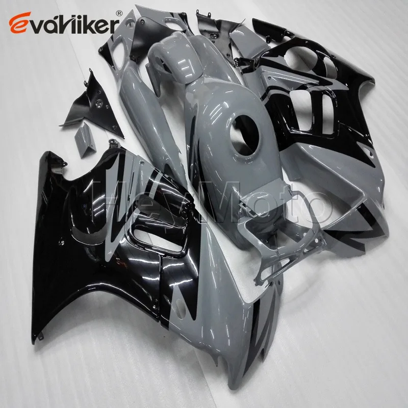 motorcycle Full fairing kits for CBR600F3 1997 1998 gray CBR 600 F3 97 98 ABS Plastic motorcycle fairing