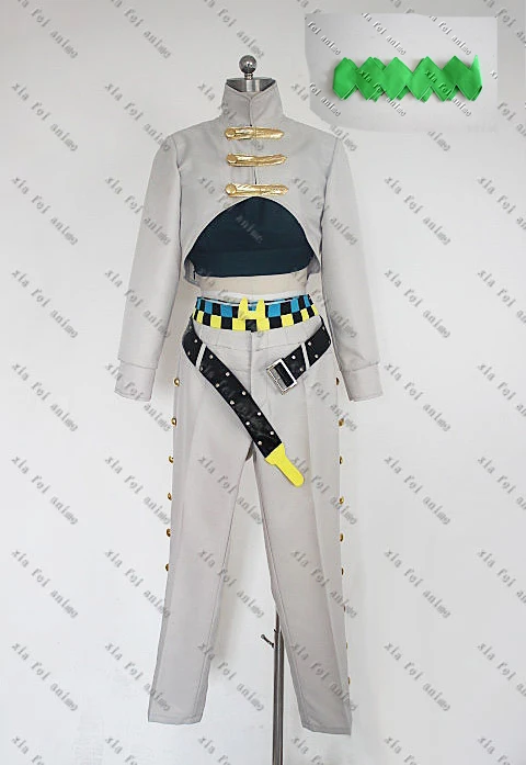 

Rohan Kishibe Cosplay Costume with belt 110