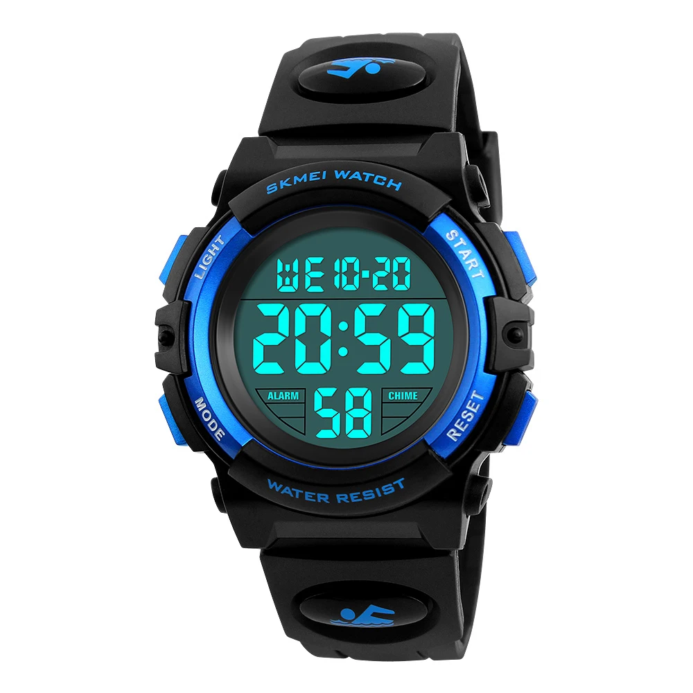 SKMEI Digital LED Children Watch Waterproof Swimming Girls Boys Clock Sports Watches Fashion Student Wristwatches NEW