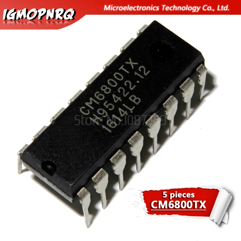 

5 шт., CM6800 DIP16 CM6800TX DIP-16 CM6800G
