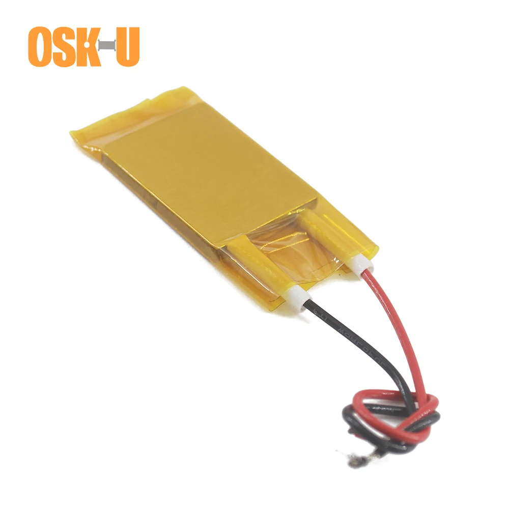 2 Stuks 12V Thermostatische Ptc Verwarmingselement 30X24X3 Mm 60/180/140/230 Graden geïsoleerde Film Ptc Heater Plaat Voor Yoghurt Machine