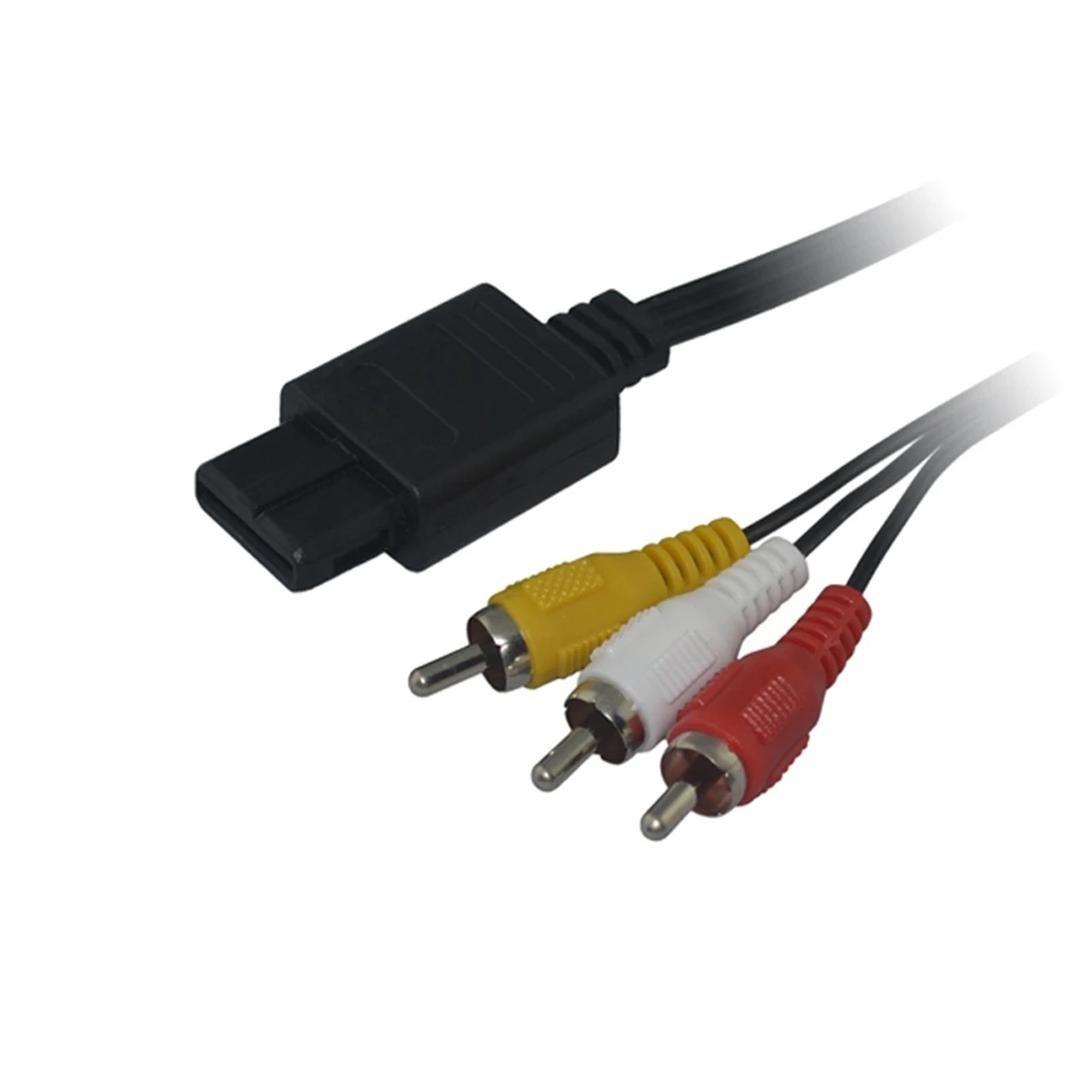 3RCA Audio TV Video Kabel AV Kabel für N64 für GameCube für GC für SNES