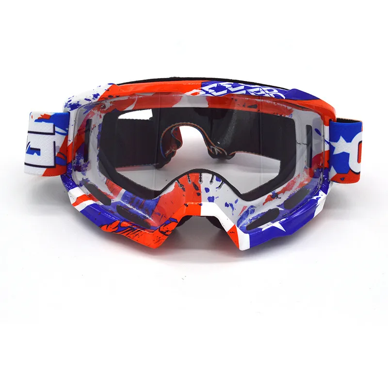 Evomosa man/women motorcycle motocross goggles glasses cycling eyewear sport helmets goggles Clear lens