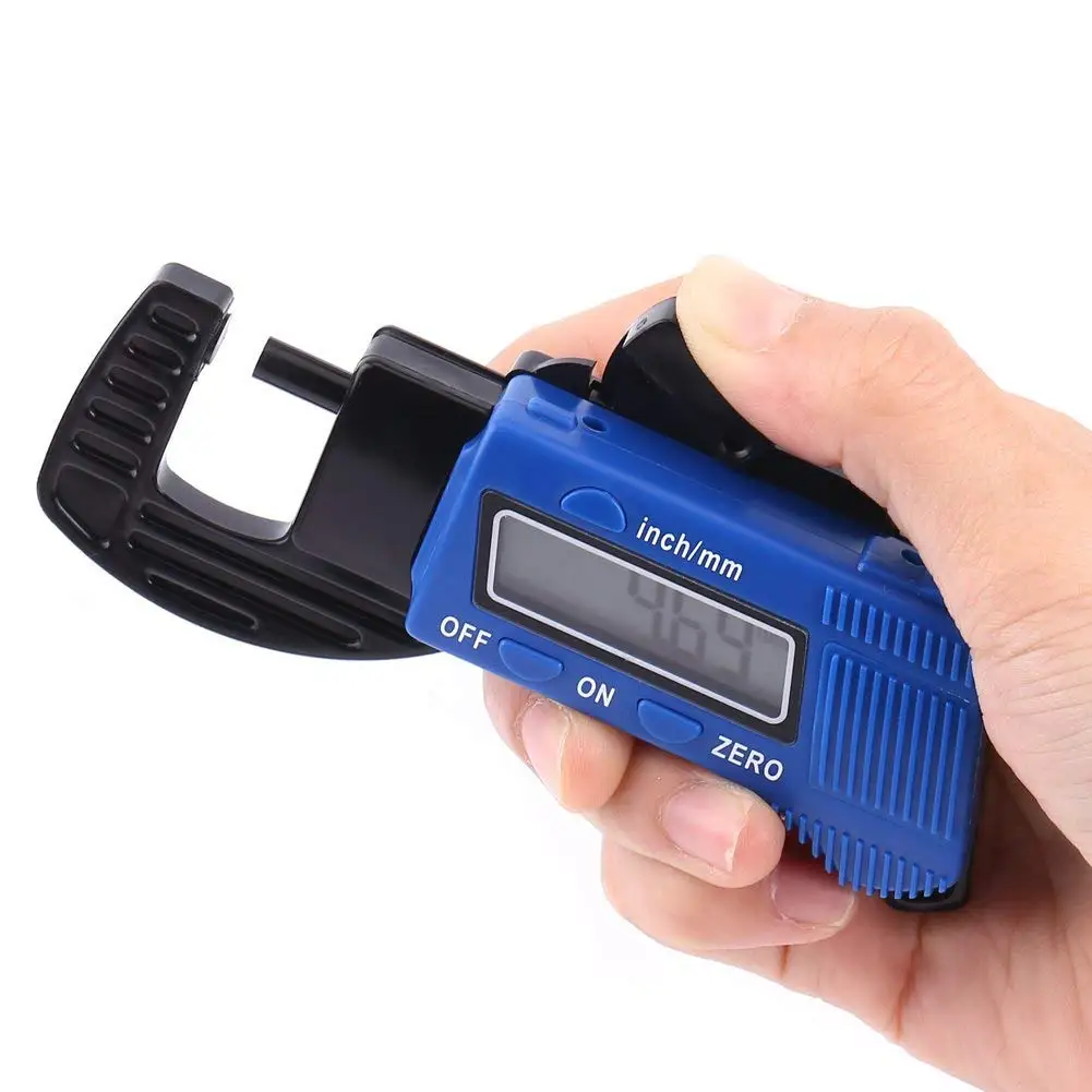 Thickness Gauge 0-12.7mm Thickness Tester Thickness Gauge Caliper Meter Width Measure Tools Digital Display